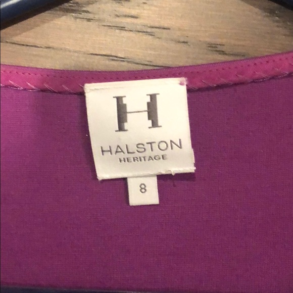 Halston Heritage Asymmetrical belted dress - Picture 3 of 3